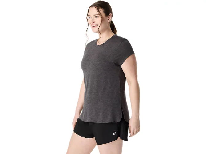 WOMEN'S HEATHER CREWNECK TOP - Image 3