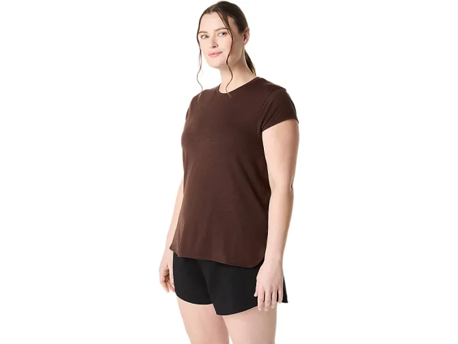 WOMEN'S HEATHER CREWNECK TOP - Image 3