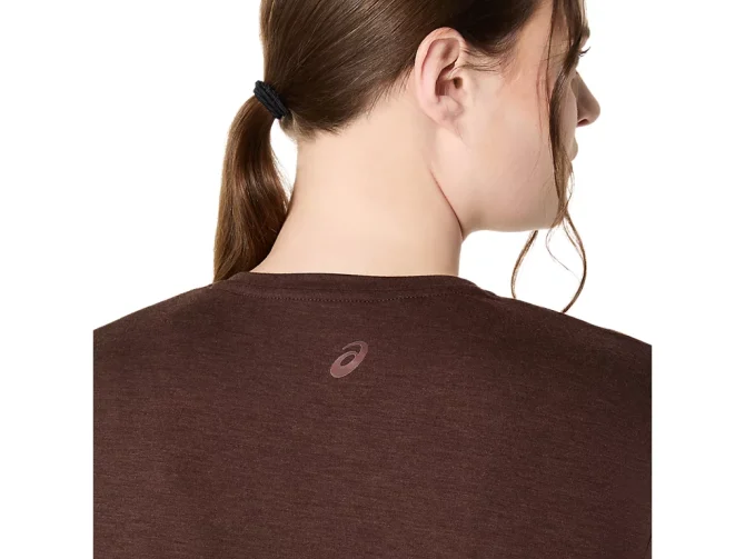 WOMEN'S HEATHER CREWNECK TOP - Image 4