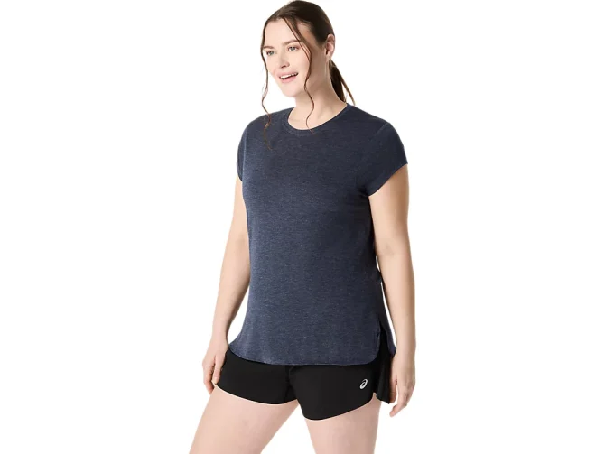 WOMEN'S HEATHER CREWNECK TOP - Image 3