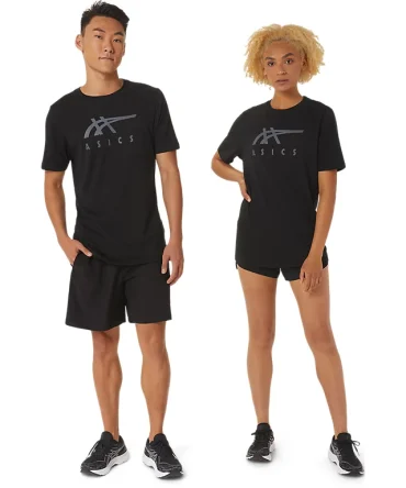 ASICS STRIPE SHORT SLEEVE TEE