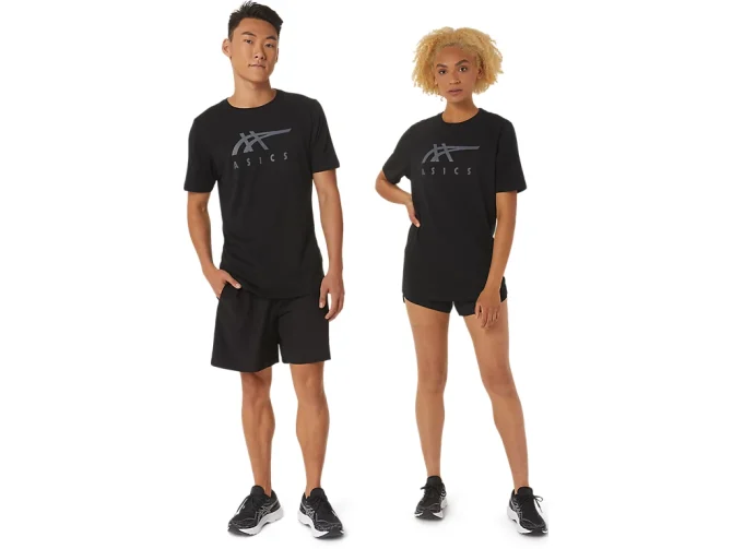 ASICS STRIPE SHORT SLEEVE TEE