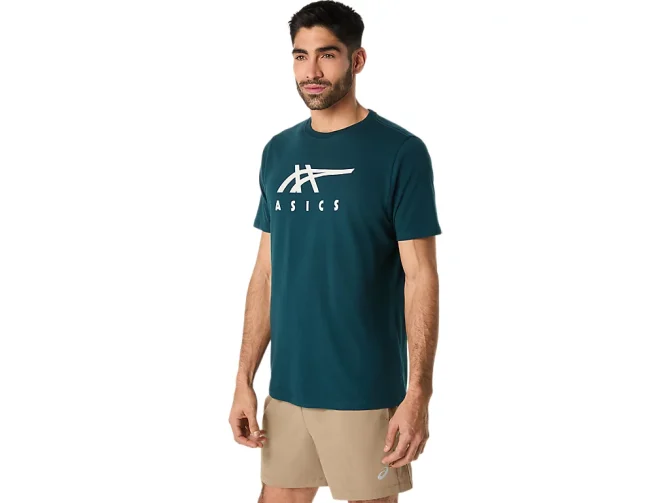 ASICS STRIPE SHORT SLEEVE TEE - Image 3