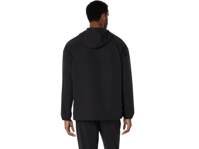 DOUBLE WEAVE RELAXED PULL OVER JACKET - Image 2