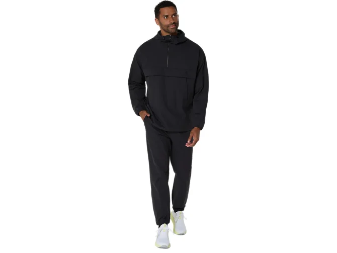 DOUBLE WEAVE RELAXED PULL OVER JACKET - Image 8