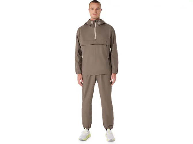 DOUBLE WEAVE RELAXED PULL OVER JACKET - Image 8