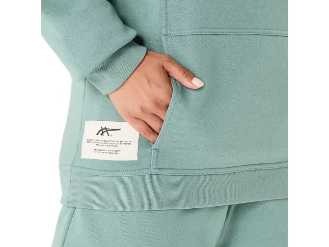UNISEX ASICS SUNDAY SANA FLEECE HOODIE - Image 2