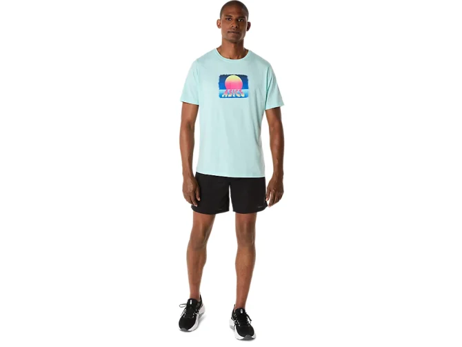 ASICS RETRO SUNSET SHORT SLEEVE TEE - Image 6