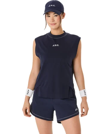 A.P.C. x CREW SLEEVELESS TOP